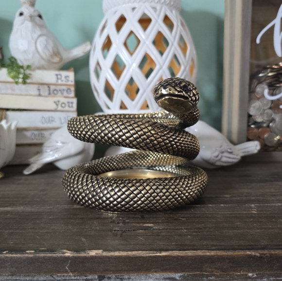 Bath Body Works Snake Candle Holder - Picture 2 of 3